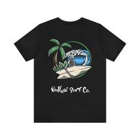 Outlaw Surf Skeleton Surf T-Shirt S įvairiaspalvis