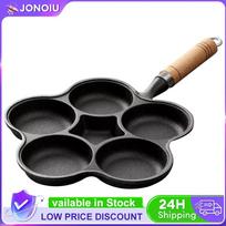 5 Round Holes Egg Frying Pan  Iron Creative Breakfast Grill Cooking Pot Breakfast Cooking Pan for Gas Stove Induction Cooker China Mainland