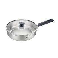 ZWILLING 26cm Stainless Steel Deep Frying Pan dangtelio spalva nenurodyta