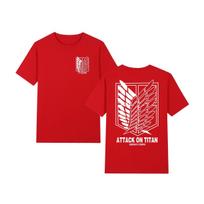 Attack On Titan Survey Corps Rival Levi Eren Yeager mikasa ackerUnisex Vintage Tshirt Cotton Unisex T shirt New Tee Tshirt Women Tops S