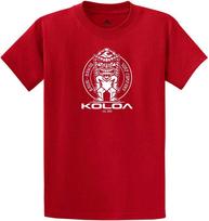 Koloa Surf Tiki Logo Cotton T-Shirts in Regular, Big and Tall Sizes S įvairiaspalvis