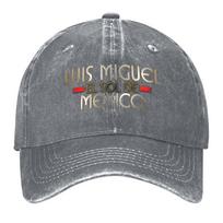 New Luis Miguel El Sol De Mexico Baseball Cap Christmas Hat Golf Cap designer cap custom caps Hats Women Unisexs