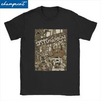 Men Women T-Shirts System Of A Down Music Vintage Cotton Tee Shirt Short Sleeve Heavy Metal T Shirt Crewneck Clothing Gift Idea Unisex S įvairiaspalvis