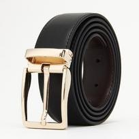Microfiber Pin Buckle Belt for Men  Versatile Casual Cowhide Belt for Men  Belt for Men 110-130CM