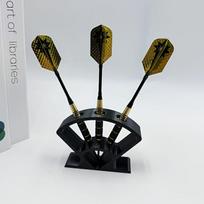 1pc Desktop Dart Display Stand Storage Rack Dart Organizer For Living Rooms Offices Game Rooms Archery Cabins Enthusiast Gift