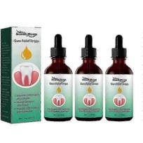 3 Pcs Gum Regrowth Drops, Gum Restore Mouthwash, Gum Therapy Gel Receding Gum New
