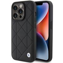 Etui Bmw Leather Quilted Do Iphone 15 Pro Max, Czarne