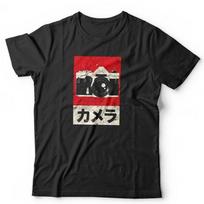 Camera Tshirt Vintage Japanese Unisex Analog Retro SLR  Photographer 4XL