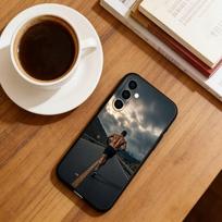 M-Marathon running Phone Case For Samsung Galaxy A73,A72,A71,A70,A53,A52,A51,Soft Silicone Black Cover Samsung a32 4g