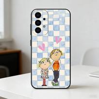 charlie and lola anime     phone Case For Samsung S25,24,21,22,23,30,Ultra,20,Plus,Fe,Lite,Note Soft Black Cover Samsung S25ULTRA