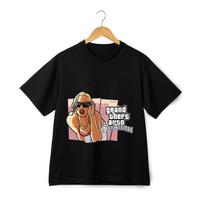 GTA San Andreas Girl Graphic T-Shirt Mens Womens Tees Top - Retro Video Game Streetwear Unisex Tee 4XL