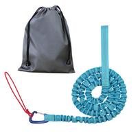 Elastic Strap Bicycle Traction Rope Pull Rope MTB Trailer Rope Cycling Tow Rope  Mountain Bike mėlyna