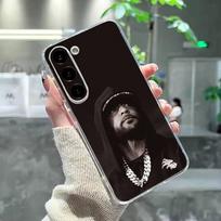French Rapper Booba Phone Case For Samsung Galaxy A91,80,73,72 ,71,53,52,32 ,31,22,21s,20,Transparent Case Samsung a21s