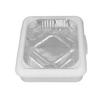 Food Container Aluminium Foil Trays Insulation Lunch Box Food Foil Tray  Camping Kitchenware balta