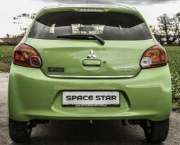 Mitsubishi Space Star 2012+ Chromuota Juosta Ant Bagažinės Dangčio