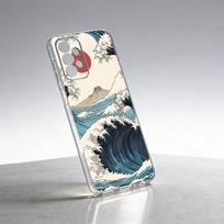 Kanagawa Great Wave-e Phone Case For Samsung S25,S24,S21,S22,S23,S30,Ultra,S20,Plus,Fe Transparent Cover Samsung S20plus5G