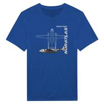 French Air Force Nord 2501 Noratlas Transport Aircraft T-Shirt 100% Cotton O-Neck Short Sleeve Summer Casual Mens T-shirt S
