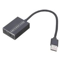USB Auditory Adapter for TV Laptop to Optical Spdif and 3.5mm Auditory Connection