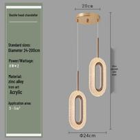 NuFeng Modern Bedside & Dining Pendant Light