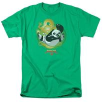 26 Kung Fu Panda Drago Po T Shirt Mens Licensed Movie Tee Kelly Green Unisex T-Shirt XL