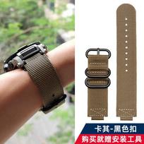 GBA-800 Nylon Watchband For Casio G-Shock GBA-800-1A GMA-B800 GA800 GA810 GA110GBD-800 Modified 16mm Sport Watch Strap Bracelet 24-16mm