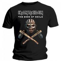 Iron Maiden Unisex Adult Ax T-Shirt S juoda