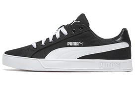 Puma Smash Vulc Canvas 'Black White' 36