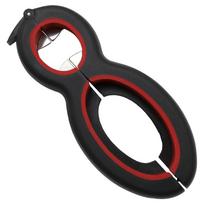 1PC Stainless Steel Can Opener, Lid Opener, Creative Six-in-one Gourd-shaped 8-character Multi-functional Bottle Opener, Cap Screwdriver Tool
