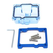 Sclmotos For PWK 33 34 35 36 38 40 42MM Nylon Transparent Carburetor Float Bowl Oil Cup For Keihi Modify Racing Motorcycle šviesiai mėlyna spalva