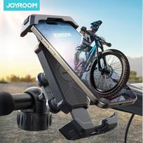 Joyroom Motorcycle Bicycle Phone Holder 360° View Shockproof Bike Phone Holder Quick Install GPS Phone Mount For 4.7-7  Phones juoda