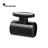 FREEZEMOD computer pc water cooler fitting drain valve double inner teeth G1/4 stop valve. FM-YGNSB White(handle)