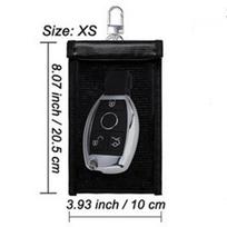 Waterproof Fireproof  RFID Signal Shielding Bag Fiberglass Document Pouch Faraday Bag for Phones Laptops Car Key Signal Blocking