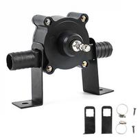 Household Electric Drill Pump Self-priming Portable Diesel Oil Fluid Water Pump Centrifugal Water Pump for Watering/Car Cleaning (as the picture,CN)