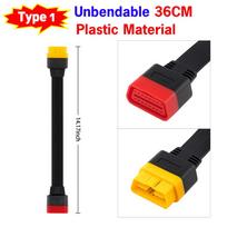 Universal OBDII 16Pin Extension Cable Vehicle Automobiles OBD2 male to Female Extend OBD Car Diagnostic Cable Type 1