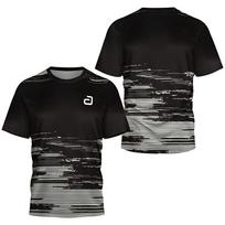 Hot-selling men's T-shirts badminton and table tennis club tops quick-drying short-sleeved shirts in summer 2025 S