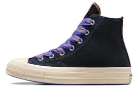 Converse Chuck 70 High 'Ribbon Laces - Black Blue Flame' 35