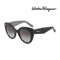 [Salvatore Ferragamo] Sunglasses SF964S 001 Cat-eye Horn-rimmed UV Protection Women's SF964S 001_I [54]