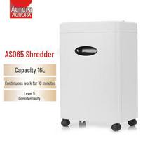 Aurora AS065 Commercial Level 5 Micro-Cut Paper Shredder CN plug (adapter included)