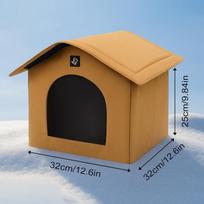 Cooling Dog House Puppy Kennel Insulated Portable Cool Shelter Kennel House With Absorbent Bags And Ice Pack For Pets Dogs Puppy tamsiai mėlyna spalva