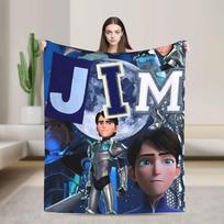 Trollhunters Tales Of Arcadia Blanket  Decorative Flannel Throw Blanket For Couch Bed Soft Design Quality Bedspread Gift 130x150cm