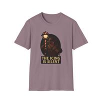 Unisex Softstyle T-Shirt Gingerbread Hitman Funny Spooky Holiday S įvairiaspalvis