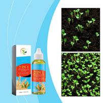 2 in 1 Vita Enzyme Plant Solution 100ML Liquid Nutrient Formula for Indoor and Outdoor Plants Supports Growth Nourishes and Revives One Size