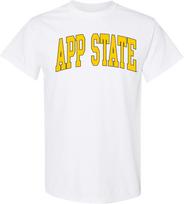 UGP Campus Apparel Appalachian State Mountaineers Mega Arch, Team Color T Shirt S įvairiaspalvis