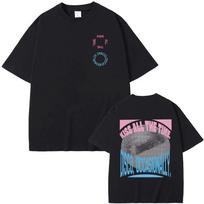 Harry Styles  Kiss All The Time. Disco, Occasionally.  Disco Ball Graphic Double Sided Oversized Streetwear Pop Rock Concert Fan Merch T-Shirt Top S įvairiaspalvis