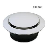 Vent Cover Air Outlet Ventilation Diffuser 100MM 150MM Air Conditioning Tube Home Ventilation Adjustable Louver balta