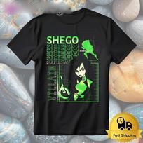 Shego Kim Possible Neon Villain Graphic Shirt Size S-4XL Unisex T-Shirt S įvairiaspalvis