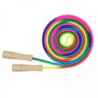 3x Jump Rope Children Develop 9.2ft Wear Resistant Portable Rainbow Skipping