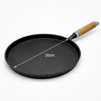 20cm Cast Iron Non-Stick Frying Pan Without Coating, Durable And Scratch-Resistant, Healthy juoda
