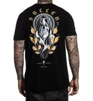 Sullen Robin Kemper Skeleton Grim Reaper Flowers Tattoos Artist T Shirt SCM2878 S įvairiaspalvis