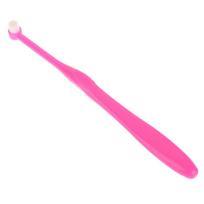 [YA]Orthodontic Interdental Brush Single-Beam Soft Teeth Cleaning Toothbrush Oral Care Tool Small Head Soft Hair Implant Adult rožinė raudona spalva
